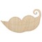 Two Peas in a Pod Unfinished Wood Shape Piece Cutout for DIY Craft Projects
